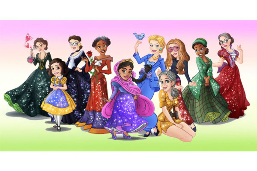 Disney princesses reimagined by A.I. with more diversity and